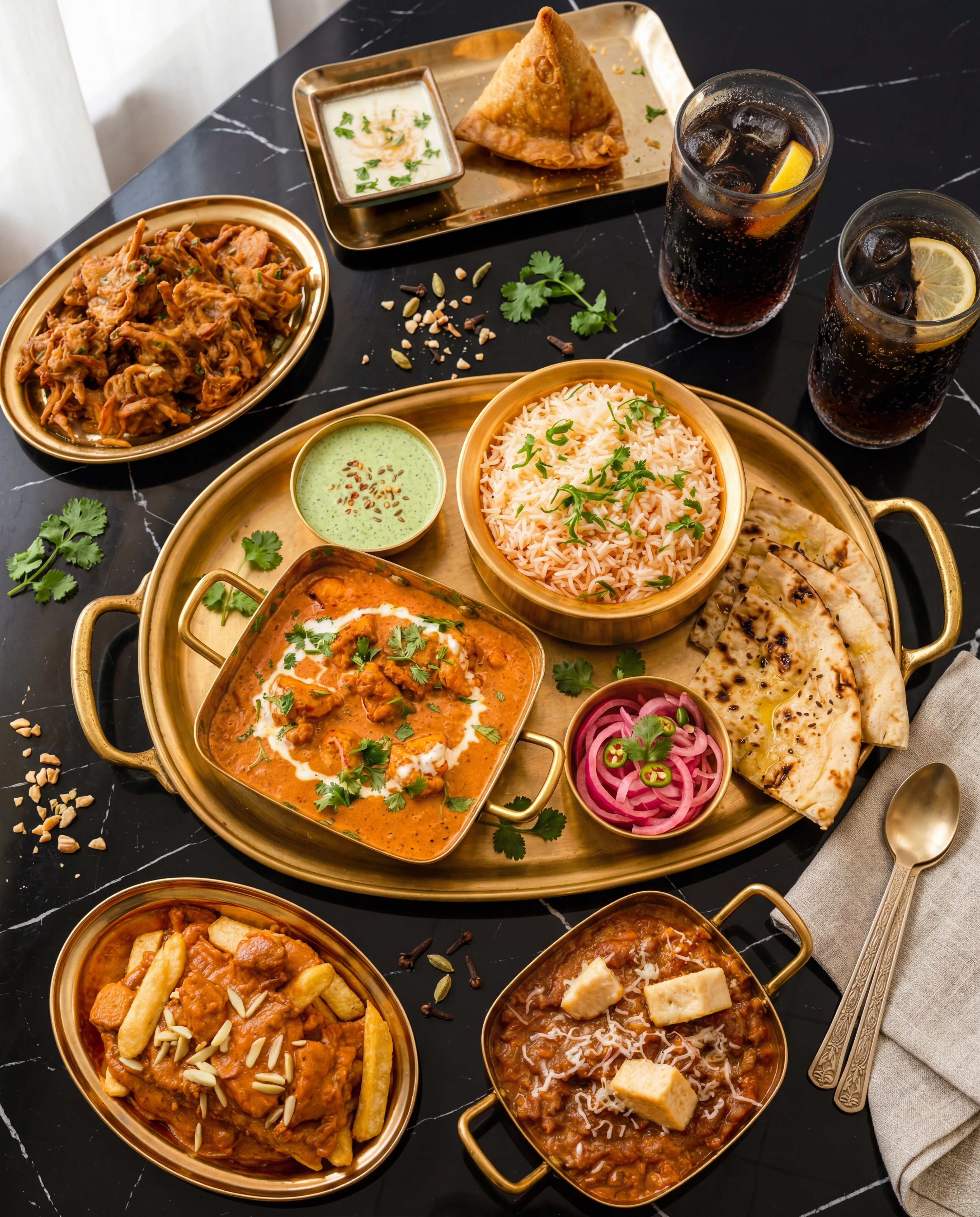Indian Bites brand typography